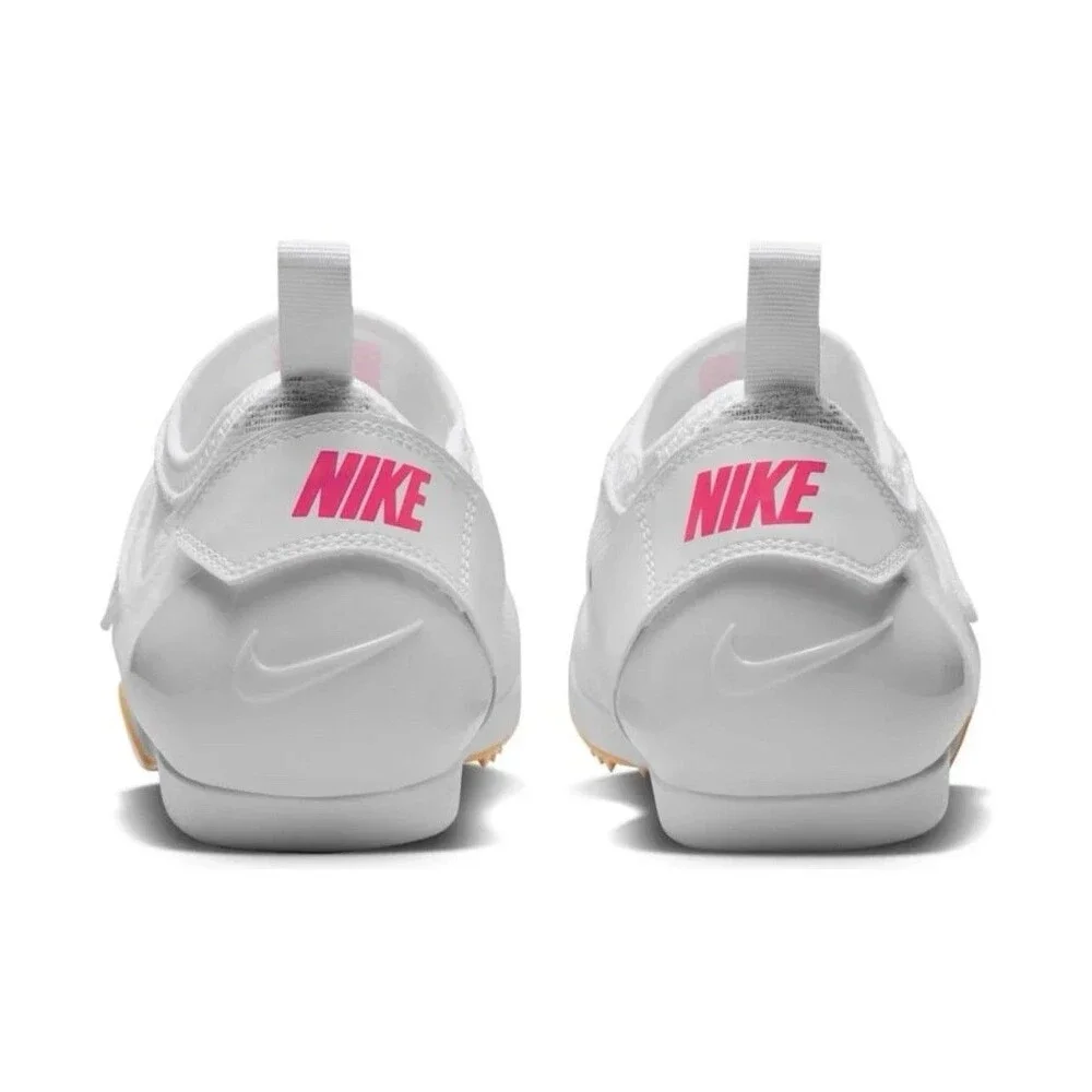 Mens SZ 12 Nike Zoom Pole Vault Elite 3 Track Shoes White Orange New